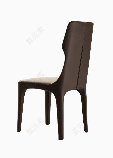 原木设计感强单人椅子
