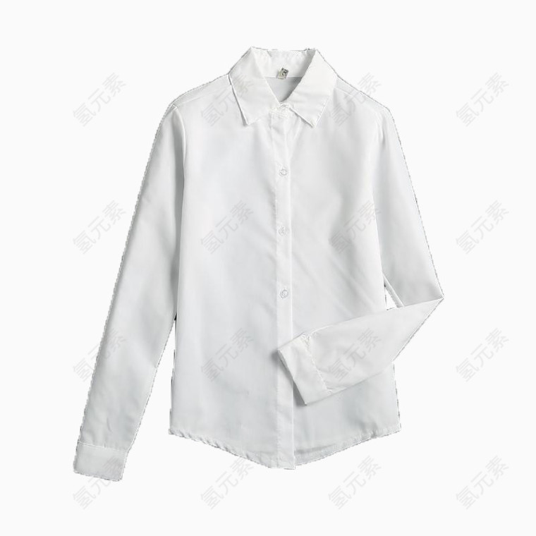 都市时尚简约立体流行白衬衫
