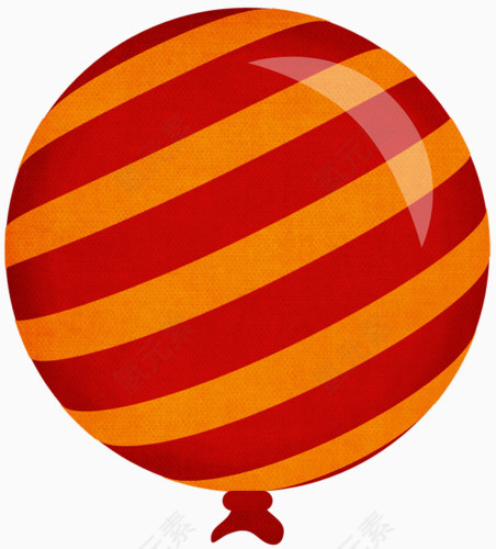 条纹气球
