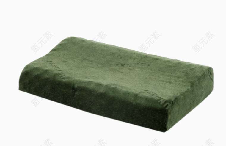 绿色乳胶枕