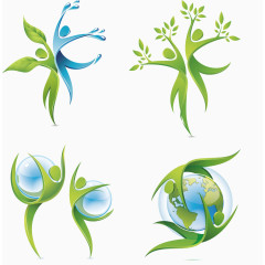环保logo矢量素材