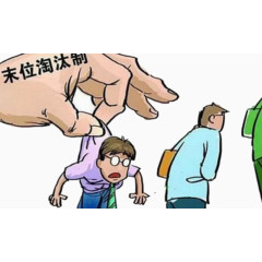 公司实行淘汰不上进员工