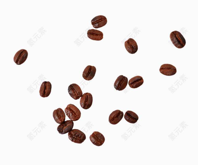 散落的咖啡豆