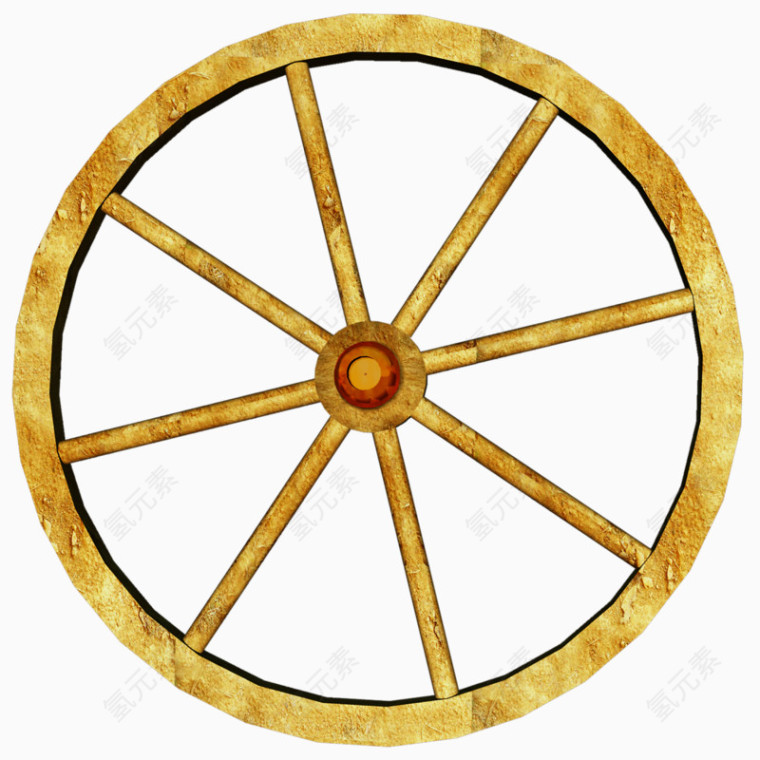 木质车轮