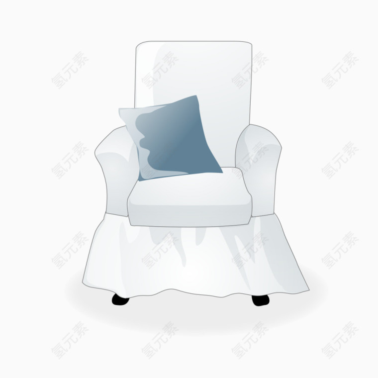 白色沙发座椅