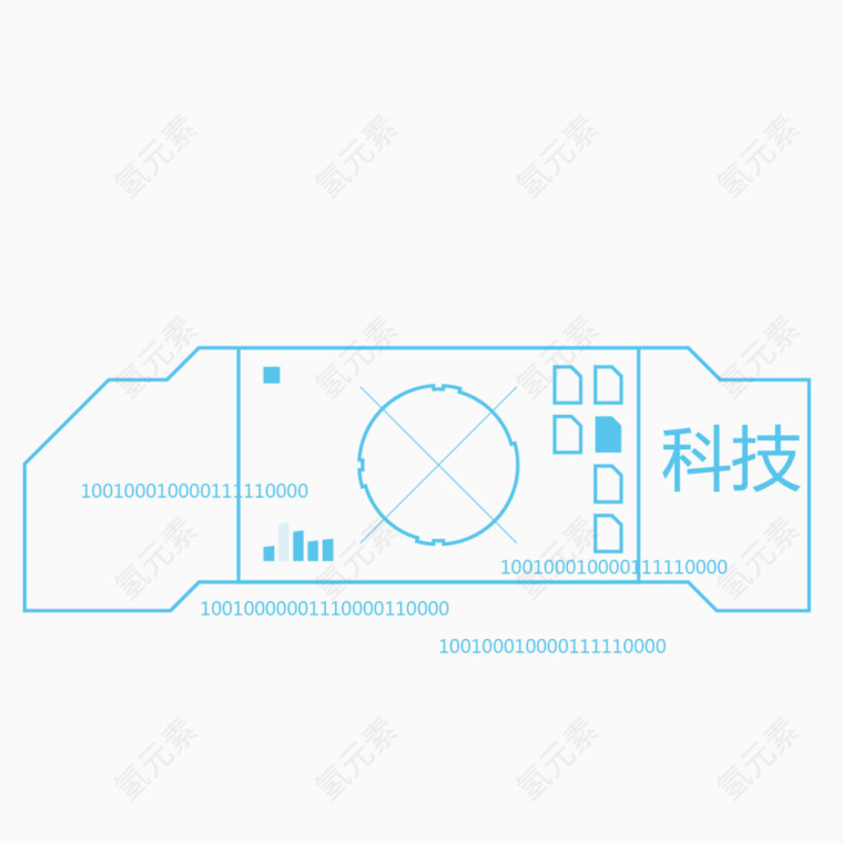 科技线路元素