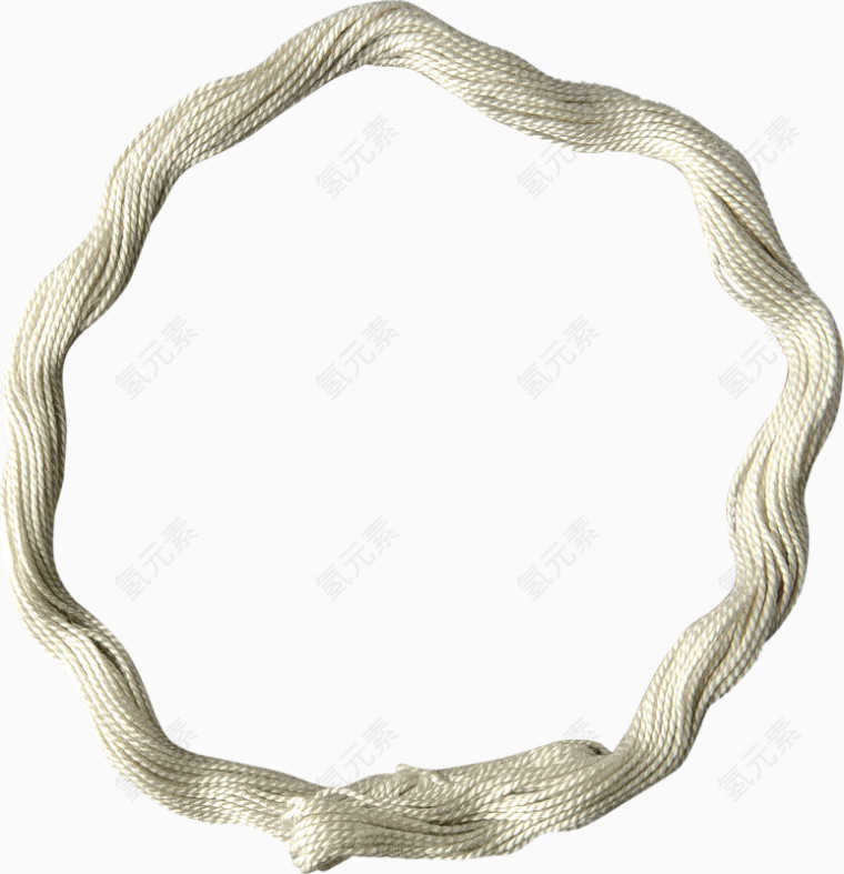 毛线圆环