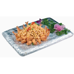 金沙玉米虾