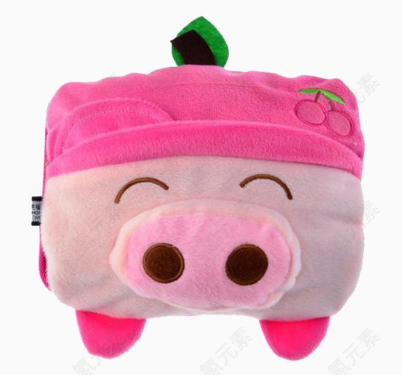 粉色小猪暖手袋