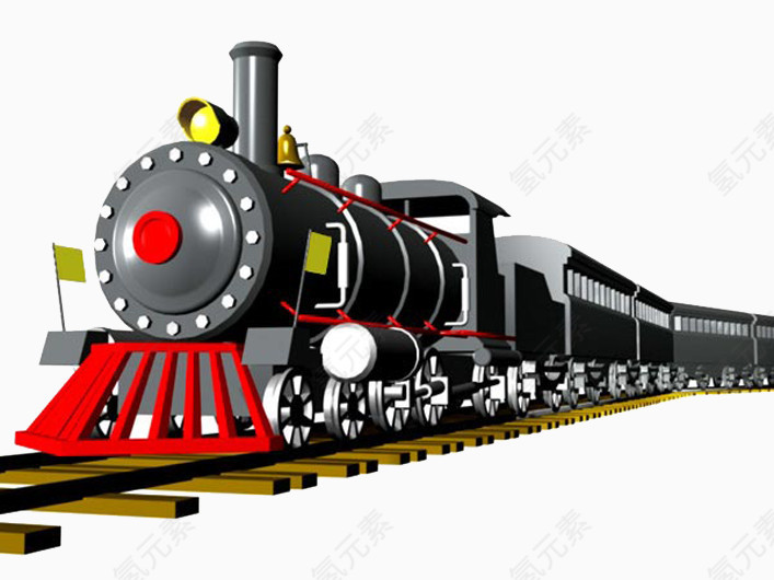 铁路火车3d模型