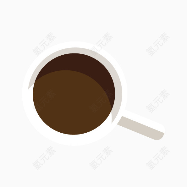 咖啡饮料免抠矢量图