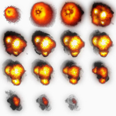 游戏火焰爆炸