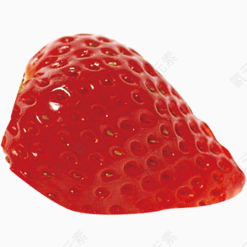 红色草莓图形