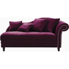 暗紫色太妃椅