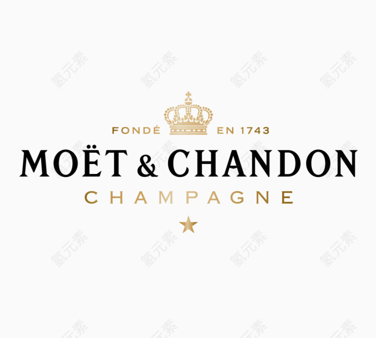 Chandon克林顿标志矢量图