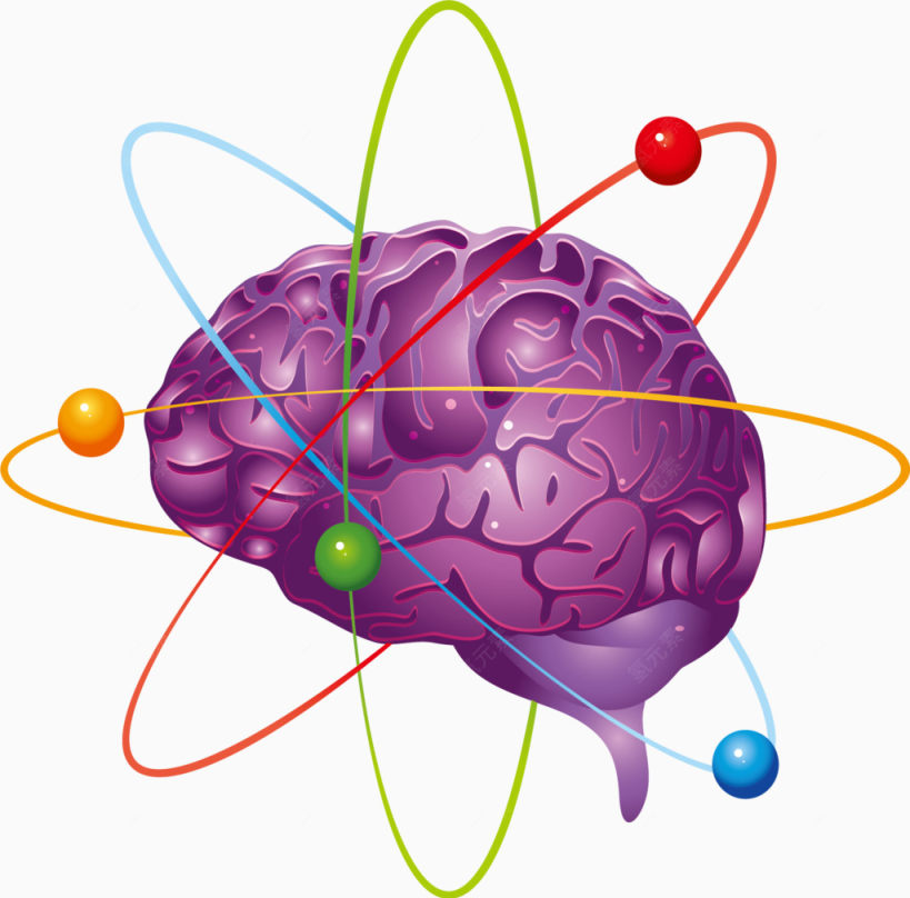 矢量紫色创意头脑风暴下载
