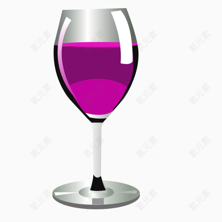 玻璃高脚杯葡萄酒饮料