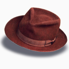 棕色帽子