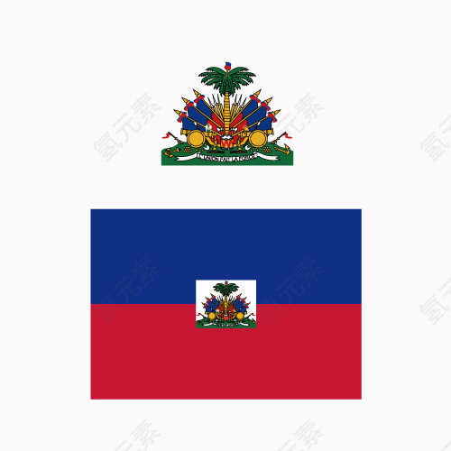 矢量海地共和国元素