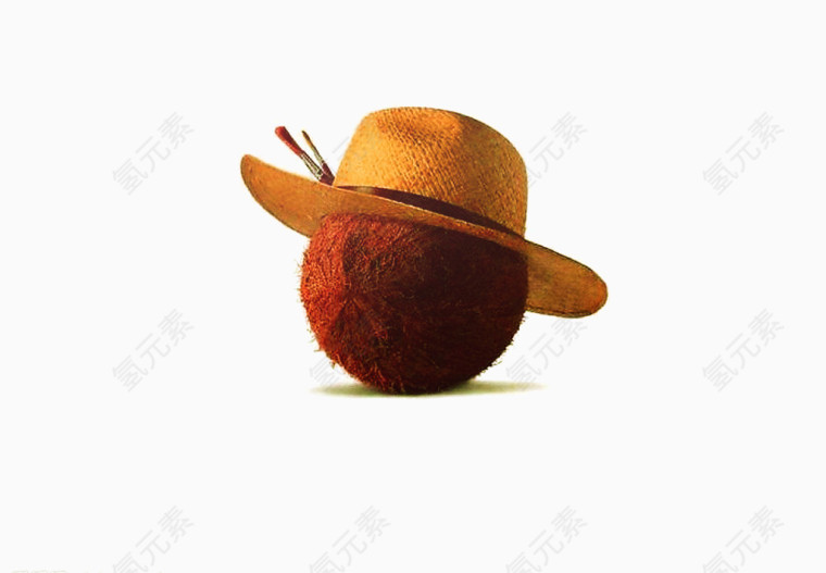 戴帽子的水果