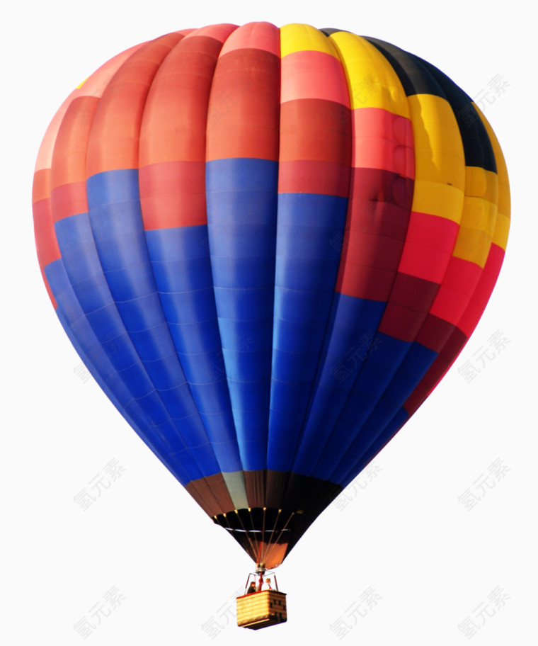 彩色的热气球