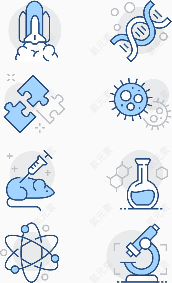 矢量火箭图标图片