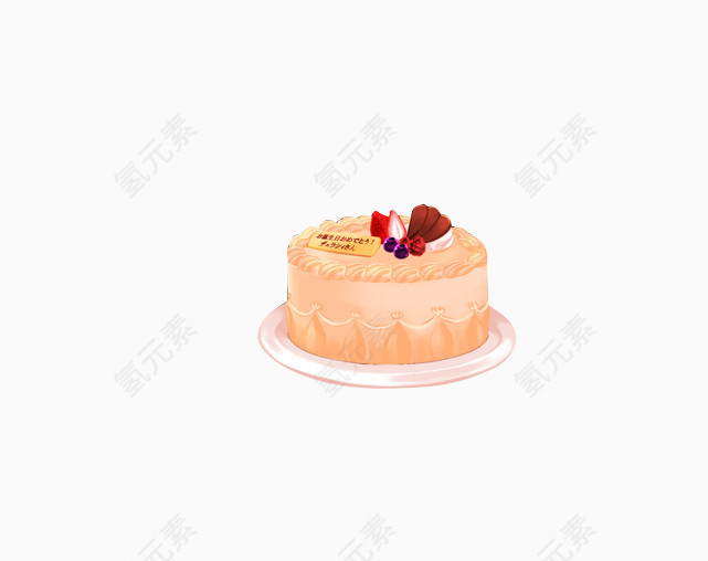 粉色甜点蛋糕