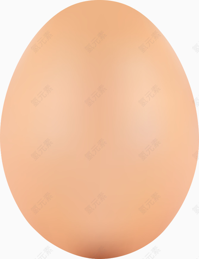 矢量椭圆形鸡蛋