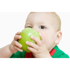 宝宝吃苹果