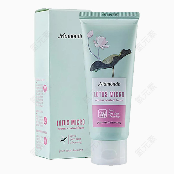 Mamonde 梦妆 清莲净澈沁爽洁面膏 100毫升/支 控油包装