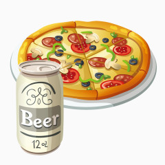 啤酒披萨