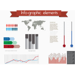 信息图表元素