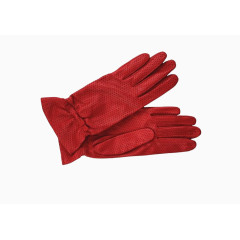 新款红色手套