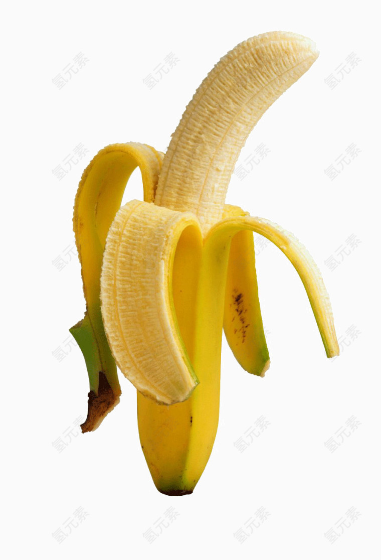 剥好皮的香蕉