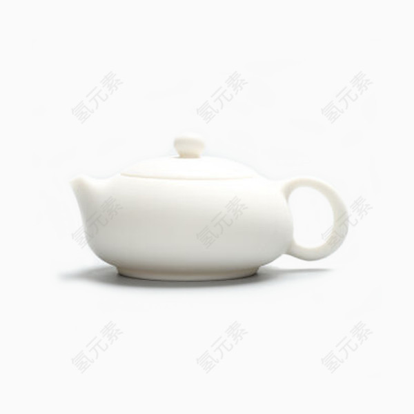 德化白瓷茶壶西施壶
