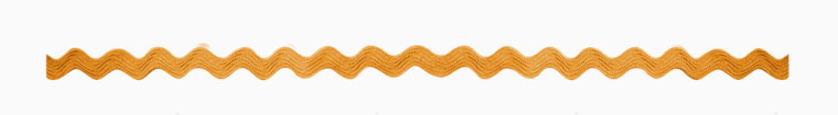 橙色波浪彩带