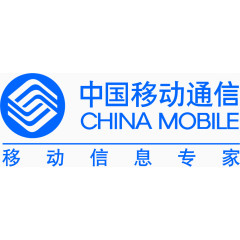 中国移动通信蓝色图标