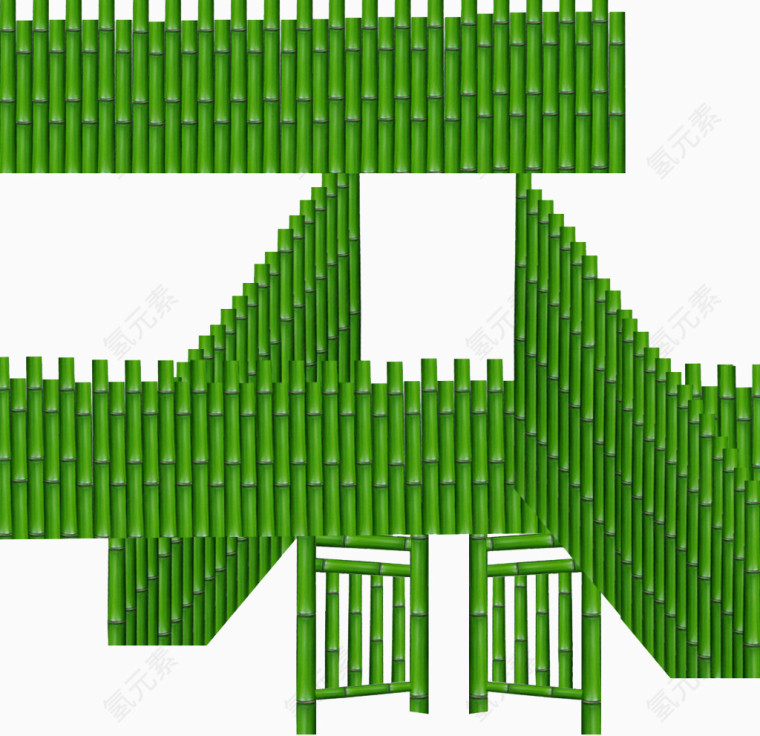 竹排装潢
