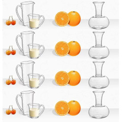 橘子水杯图片