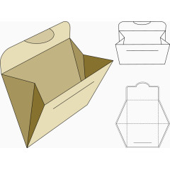 矢量图纸盒包装设计