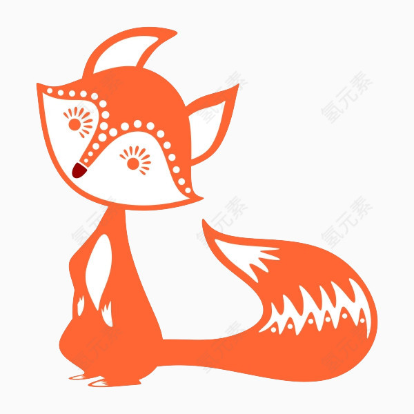 橙色小狐狸