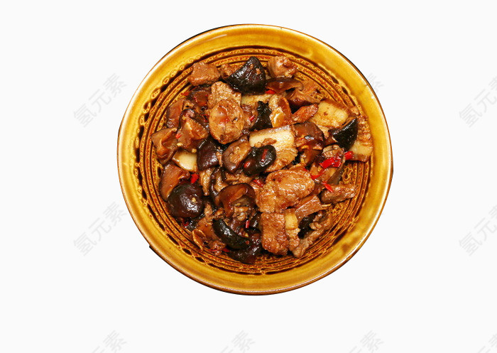 香菇烧肉家常菜