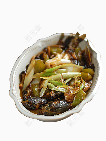 青椒鱼肉菜品