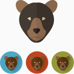 棕熊头像