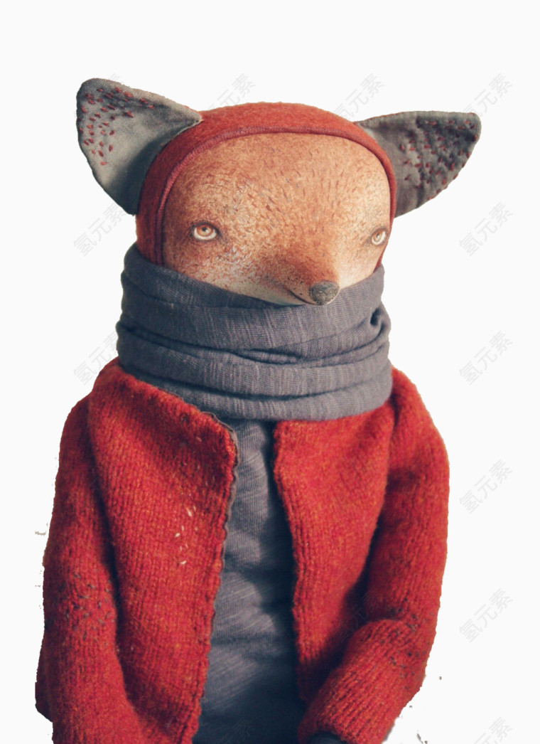 红毛衣的小狐狸