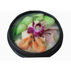 青菜豆腐海鲜汤