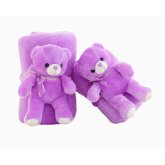 粉紫玩具熊