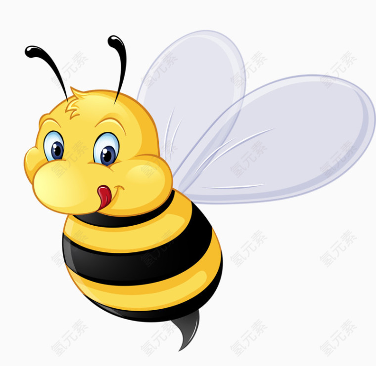 嘴馋蜜蜂