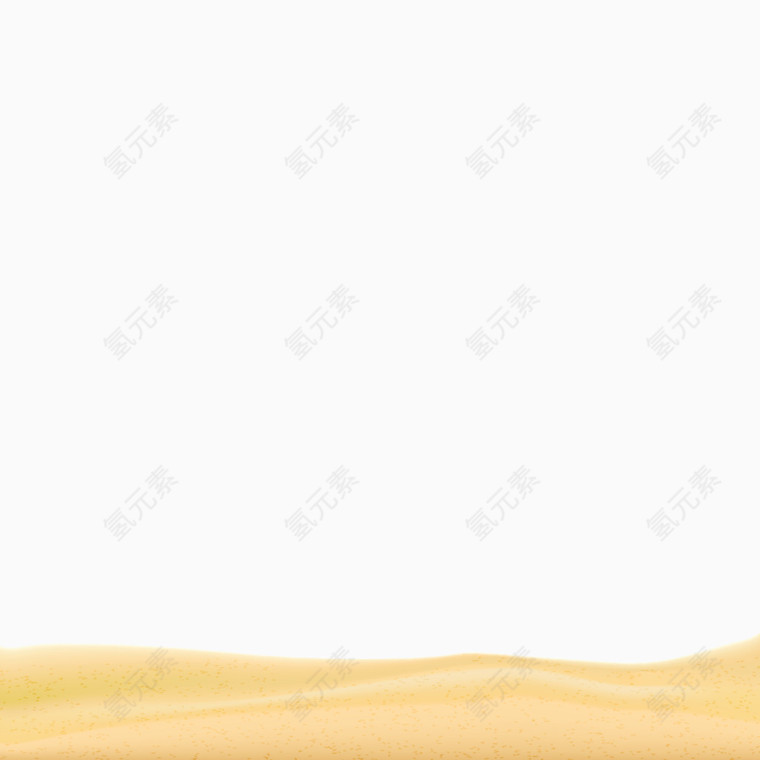 黄色沙漠矢量背景