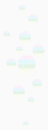 漂浮彩色泡泡
